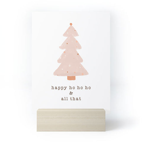 Orara Studio Happy Ho Ho Ho Mini Art Print