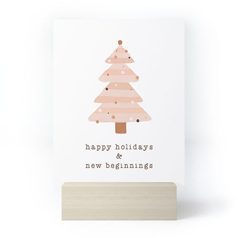 Orara Studio Happy New Beginnings Mini Art Print