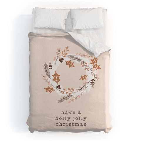 Orara Studio Have A Holly Jolly Christmas Duvet Cover