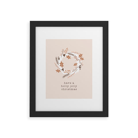 Orara Studio Have A Holly Jolly Christmas Framed Art Print