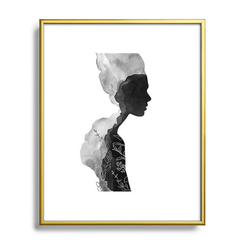 Orara Studio Her Metal Framed Art Print