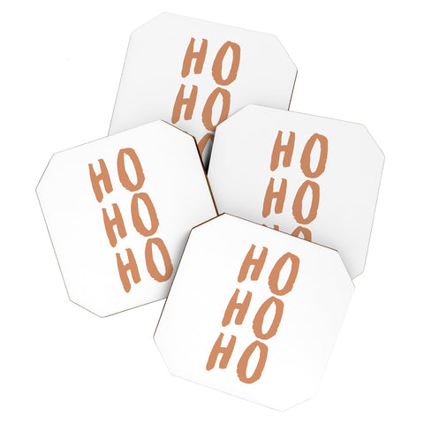 Orara Studio Ho Ho Ho Quote Coaster Set