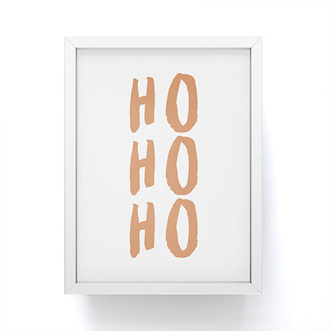 Orara Studio Ho Ho Ho Quote Framed Mini Art Print