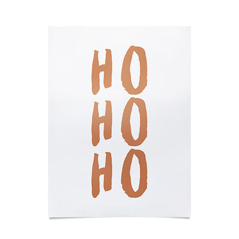 Orara Studio Ho Ho Ho Quote Poster