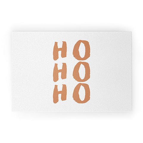 Orara Studio Ho Ho Ho Quote Welcome Mat