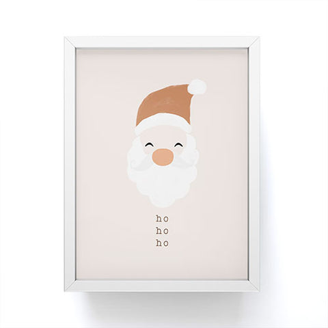 Orara Studio Ho Ho Ho Santa Framed Mini Art Print