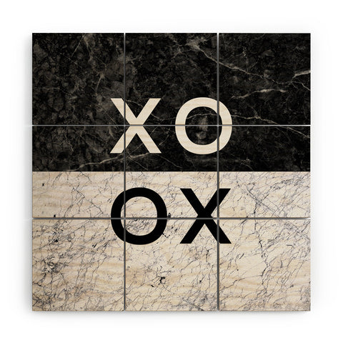 Orara Studio Hugs And Kisses Quote Wood Wall Mural