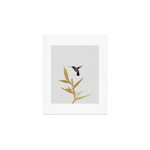 Orara Studio Hummingbird and Flower II Art Print