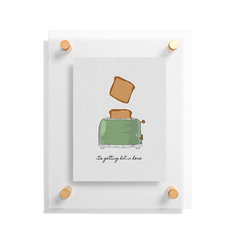 Orara Studio It Is Getting Hot In Here Floating Acrylic Print