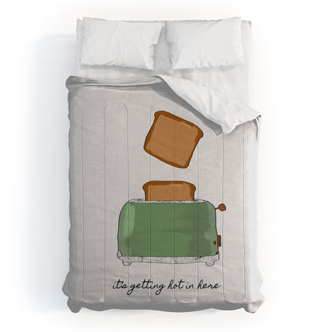 Orara Studio It Is Getting Hot In Here Comforter