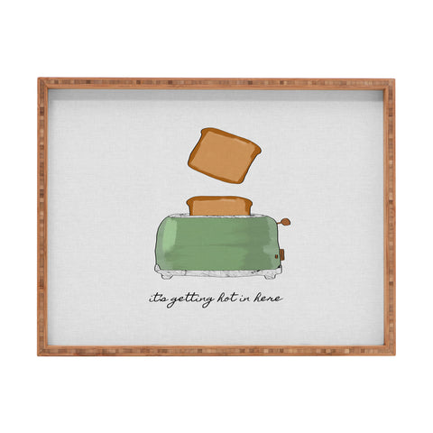 Orara Studio It Is Getting Hot In Here Rectangular Tray