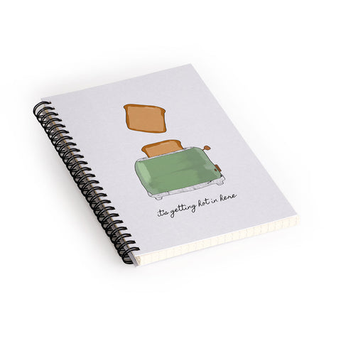 Orara Studio It Is Getting Hot In Here Spiral Notebook