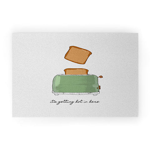 Orara Studio It Is Getting Hot In Here Welcome Mat