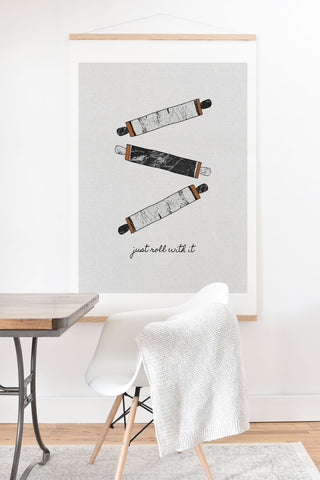 Orara Studio Just Roll With It Art Print And Hanger