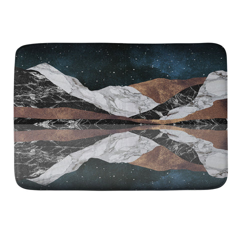 Orara Studio Landscape Mountains Memory Foam Bath Mat