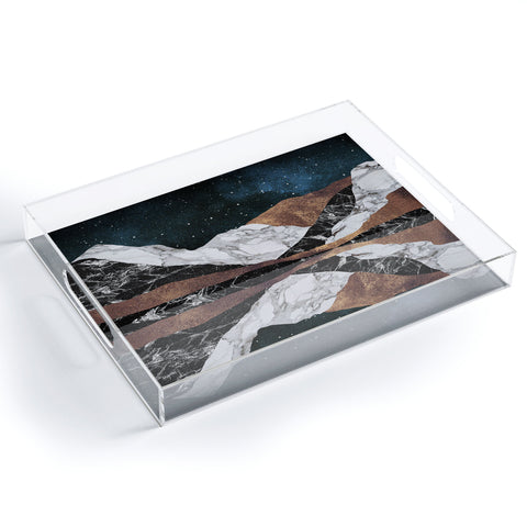 Orara Studio Landscape Mountains Acrylic Tray