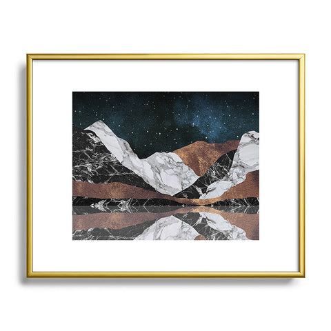 Orara Studio Landscape Mountains Metal Framed Art Print