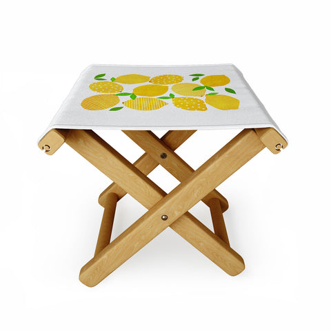 Orara Studio Lemon Crowd Folding Stool