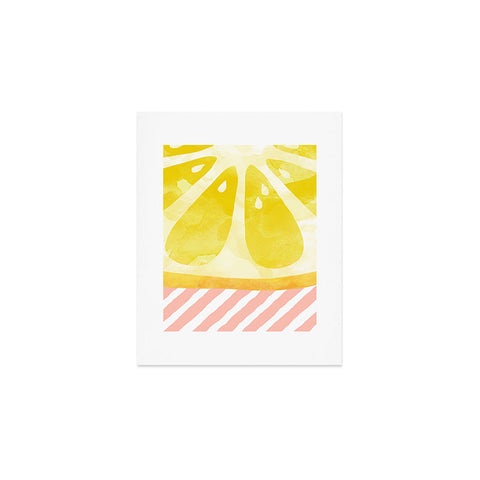 Orara Studio Lemon Fruit Painting Art Print