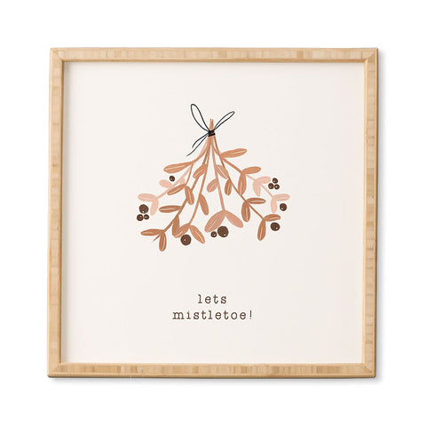 Orara Studio Lets Mistletoe Framed Wall Art