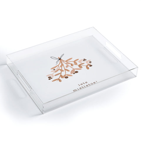 Orara Studio Lets Mistletoe Acrylic Tray