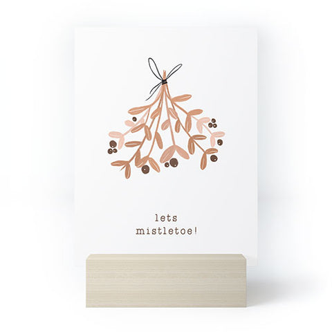 Orara Studio Lets Mistletoe Mini Art Print