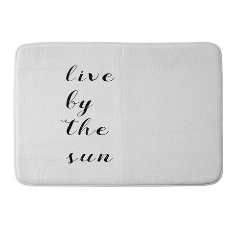 Orara Studio Live By The Sun Memory Foam Bath Mat