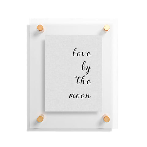 Orara Studio Love By The Moon Floating Acrylic Print
