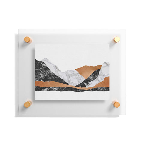 Orara Studio Marble Landscape I Floating Acrylic Print