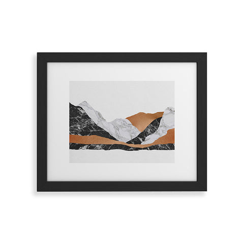 Orara Studio Marble Landscape I Framed Art Print
