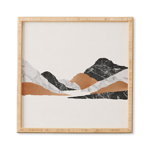 Orara Studio Marble Landscape II Framed Wall Art