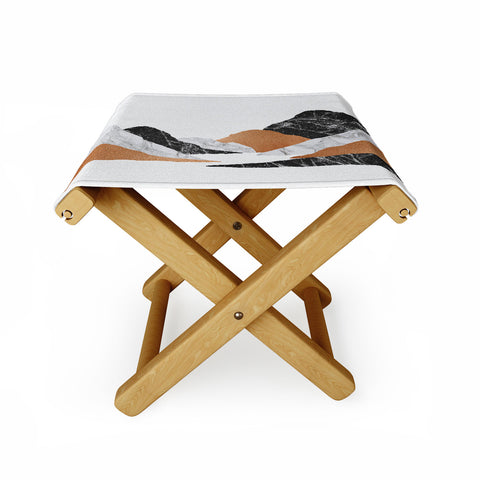 Orara Studio Marble Landscape II Folding Stool