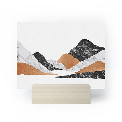 Orara Studio Marble Landscape II Mini Art Print
