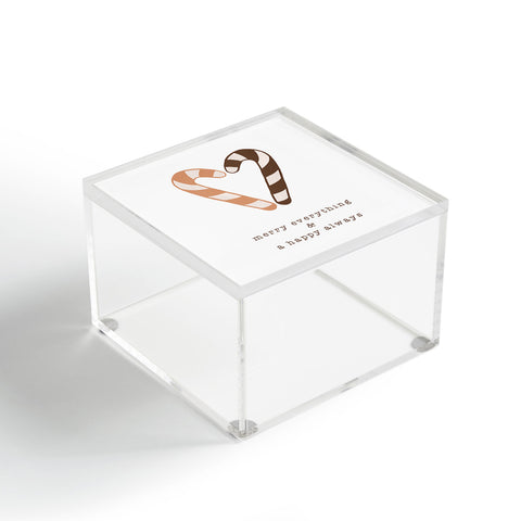 Orara Studio Merry Everything Typography Acrylic Box