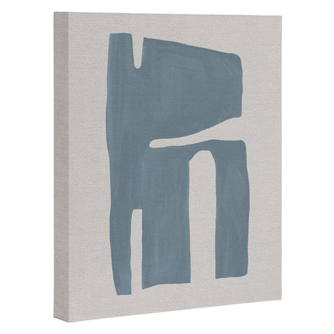 Orara Studio Mid Century Blue II Art Canvas