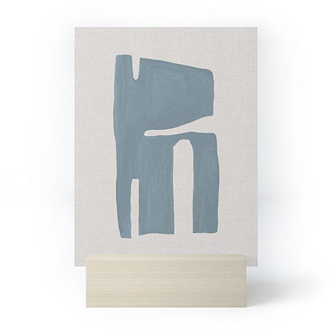 Orara Studio Mid Century Blue II Mini Art Print