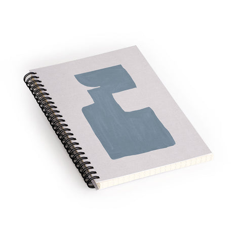 Orara Studio Mid Century Blue III Spiral Notebook