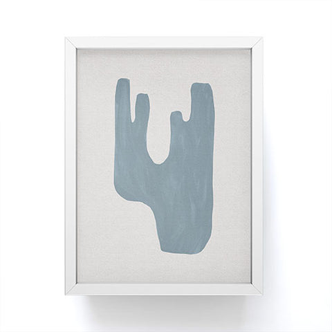 Orara Studio Mid Century Blue IV Framed Mini Art Print