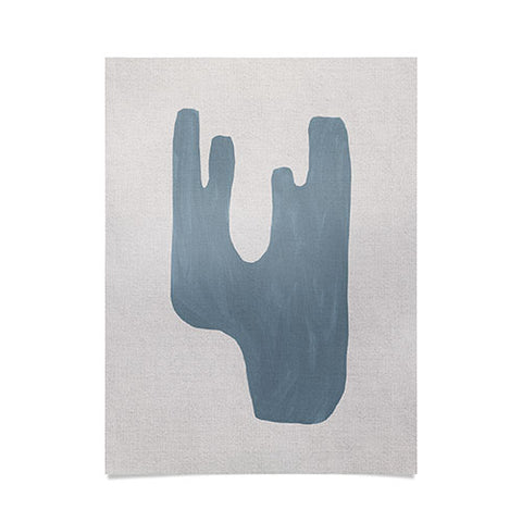 Orara Studio Mid Century Blue IV Poster