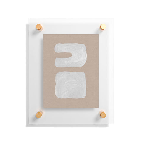 Orara Studio Mid Century Brown III Floating Acrylic Print