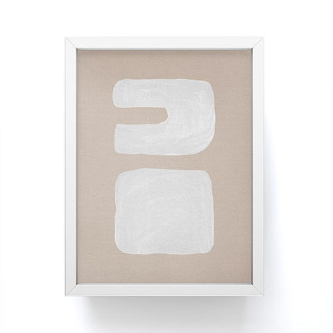 Orara Studio Mid Century Brown III Framed Mini Art Print