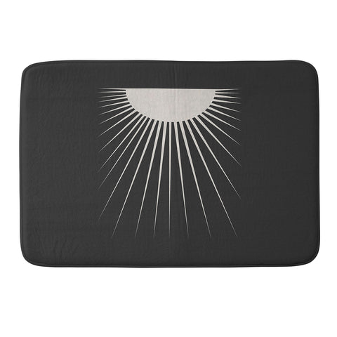 Orara Studio Minimal Moon Memory Foam Bath Mat