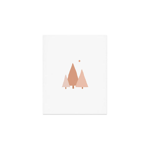 Orara Studio Minimal Trees Art Print