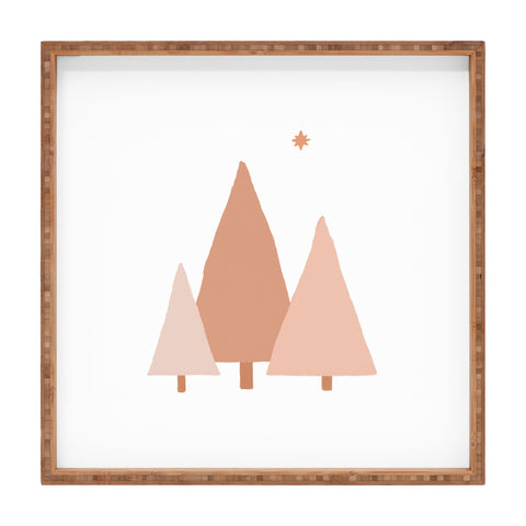 Orara Studio Minimal Trees Square Tray