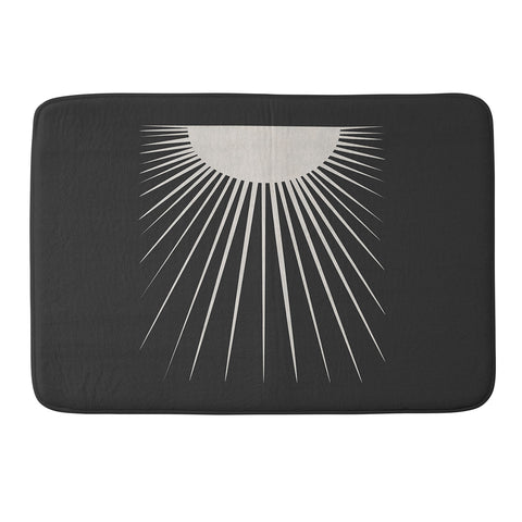 Orara Studio Minimalist Moon Memory Foam Bath Mat