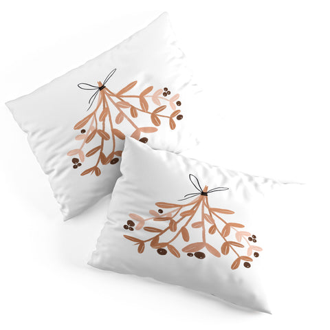 Orara Studio Mistletoe Illustration Pillow Shams