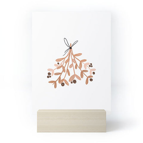 Orara Studio Mistletoe Illustration Mini Art Print