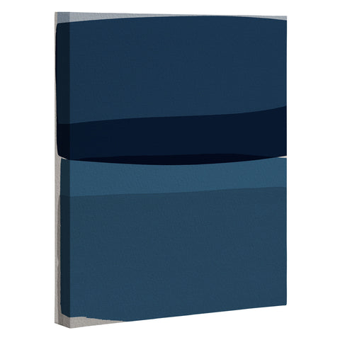Orara Studio Modern Blue Art Canvas