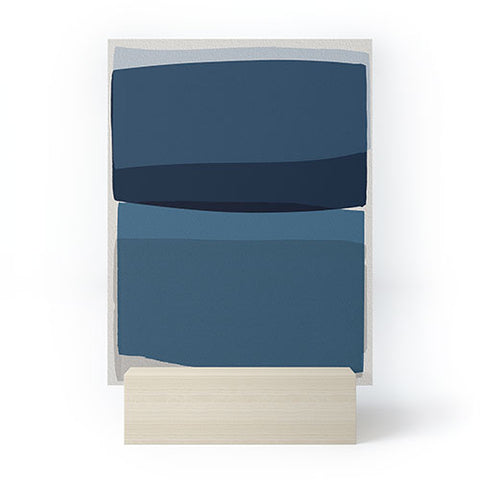 Orara Studio Modern Blue Mini Art Print