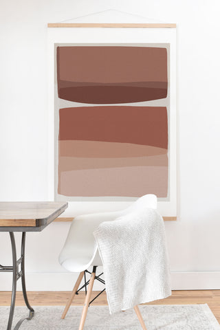 Orara Studio Modern Blush Art Print And Hanger